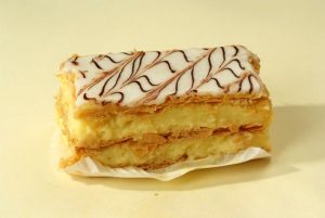 Mille feuille met banketbakkersroom