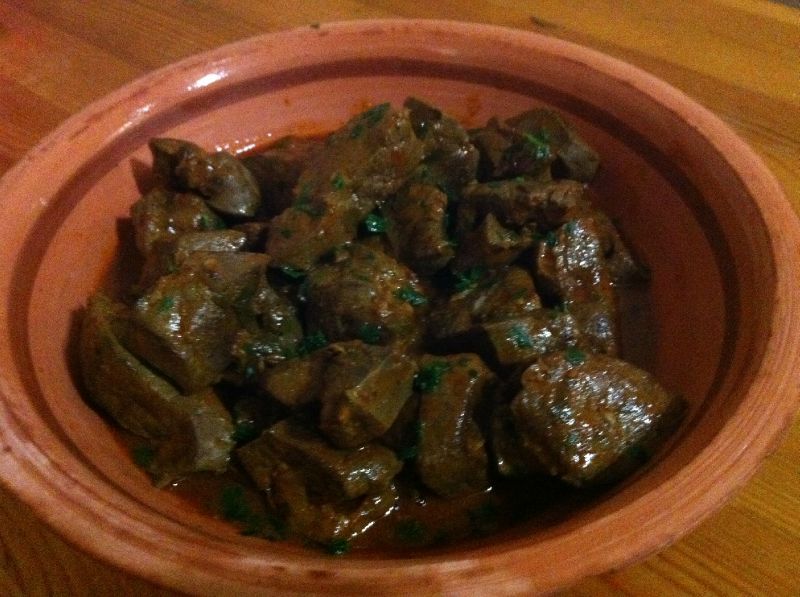 Tajine met lamslever