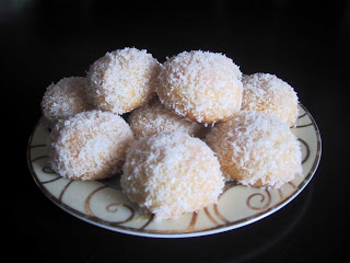 Makkelijke amandelenkoekjes met chocolade en kokos