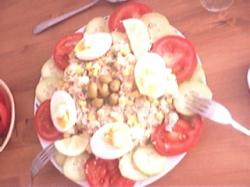 Aardappeltonijnsalade