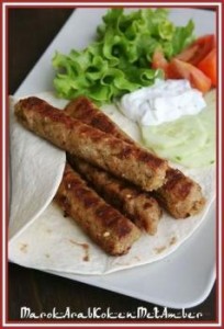 Libanese kipkebab