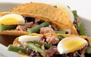 Verse tonijn tacos