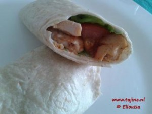 Wraps met kip