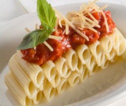 Pasta met tomatensauss