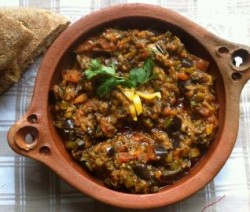 Za3louk ( Aubergine-salade)