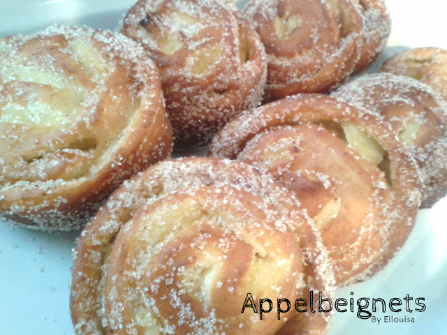 Appelbeignet een heerlijke gefrituurde appelflap