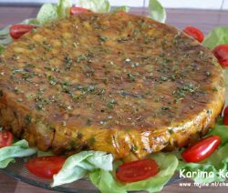 Tortillataart uit de oven