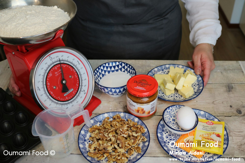 Lang houdbare walnootkoekjes ingredienten