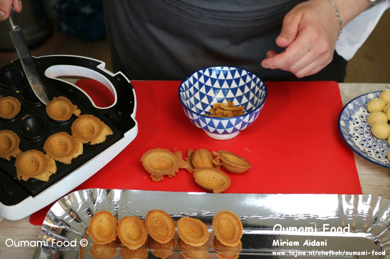 Lang houdbare walnootkoekjes koekjes uitliften