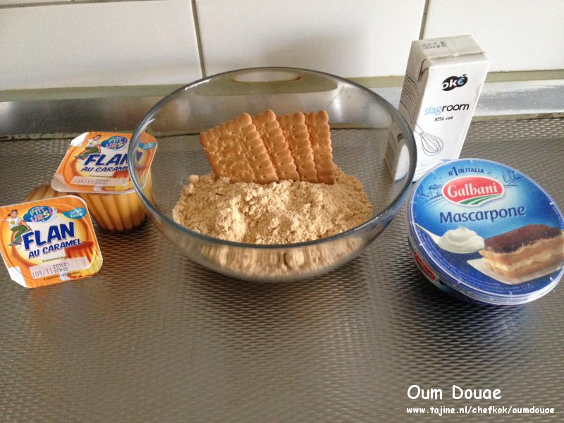 Biscuit Rolcake zonder oven binnen 10 minuten klaar ingrediënten