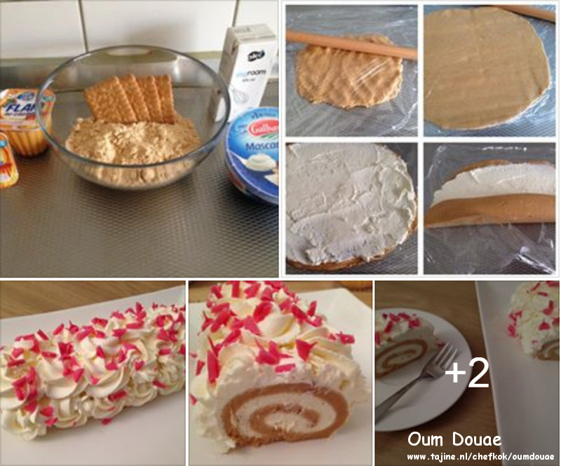 Wonderlijk Biscuit Rolcake zonder oven binnen 10 minuten klaar EF-86